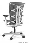 Fotel ergonomiczny Reya biały regulowany