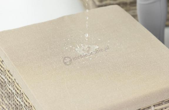 wodoodporna poduszka beżowa