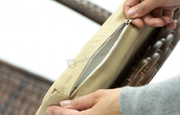 poduszka ogrodowa - wnętrze