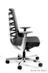 Fotel ergonomiczny Spinelly M regulowany czarny bez zagłówka
