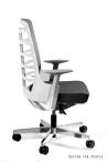 Fotel ergonomiczny Spinelly M regulowany biały bez zagłówka