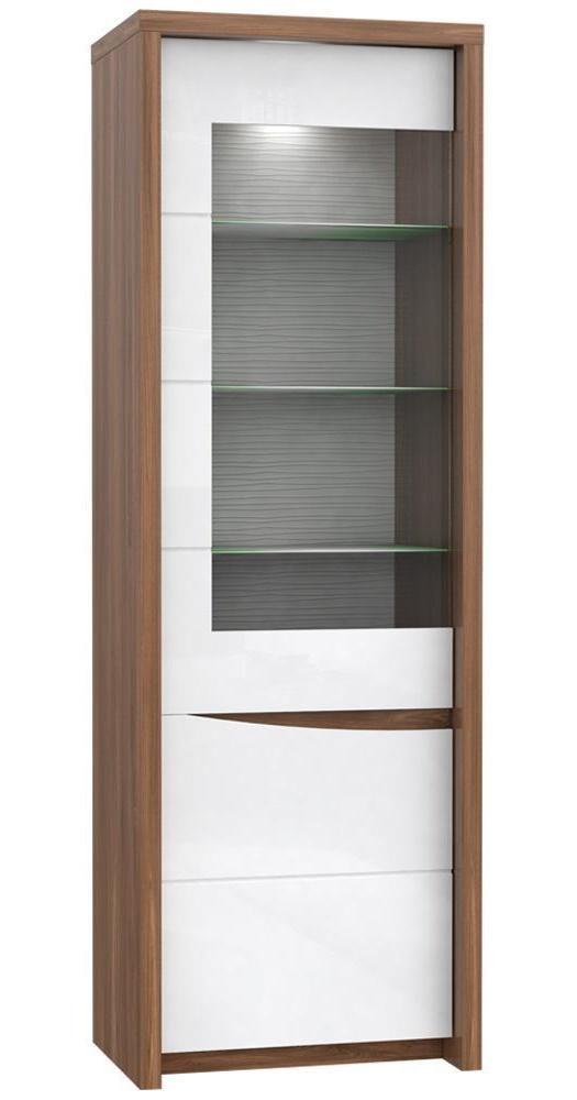 Witryna STZV711LB wysoki połysk z oświetleniem