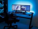 Biurko gamingowe Dynamiq V4 120x60 podświetlenie LED