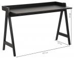Actona biurko Miso 127x52 cm czarne