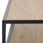 Actona Seaford konsola 120x35 czarny loft