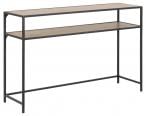 Actona Seaford konsola 120x35 czarny loft