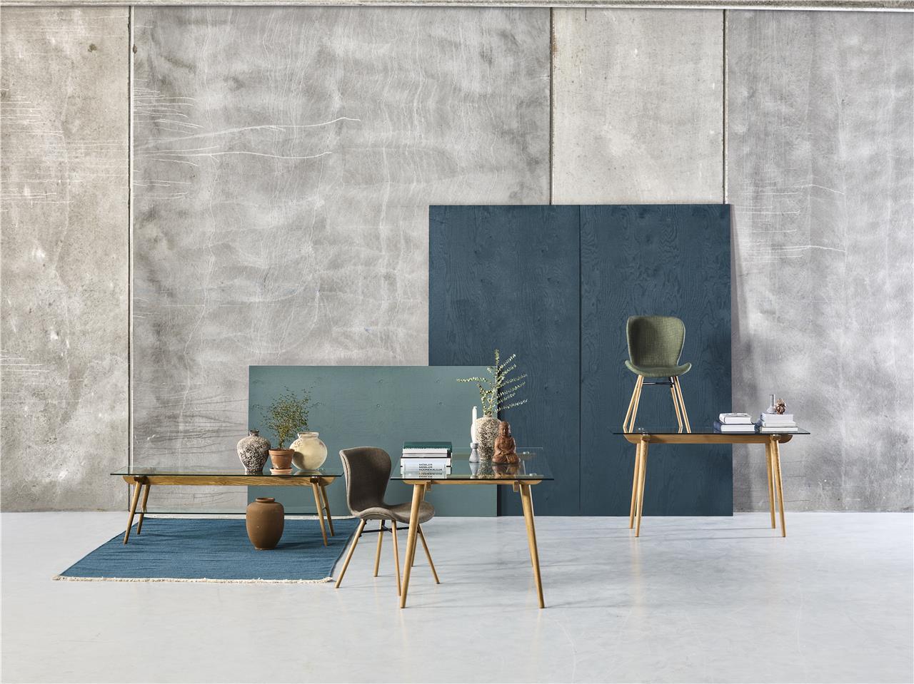 Konsola Taxi ze szklanym blatem