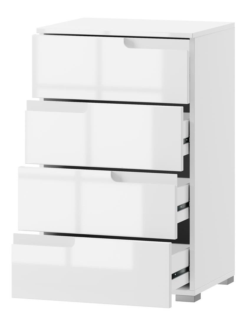 Komoda Selene 02 z szufladami - biała