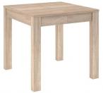 Stół do salonu Vega 80x80 cm rozkładany dąb Sonoma