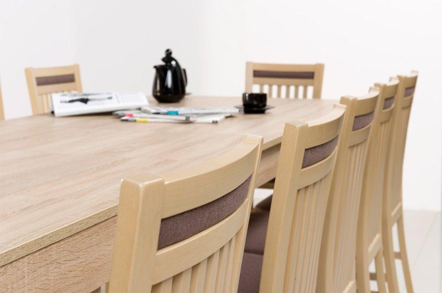 Stół rozkładany 300cm do salonu dąb sonoma - aranżacja