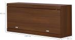 Szafka wisząca 100x26x42 Meris 31 Wiśnia Malaga
