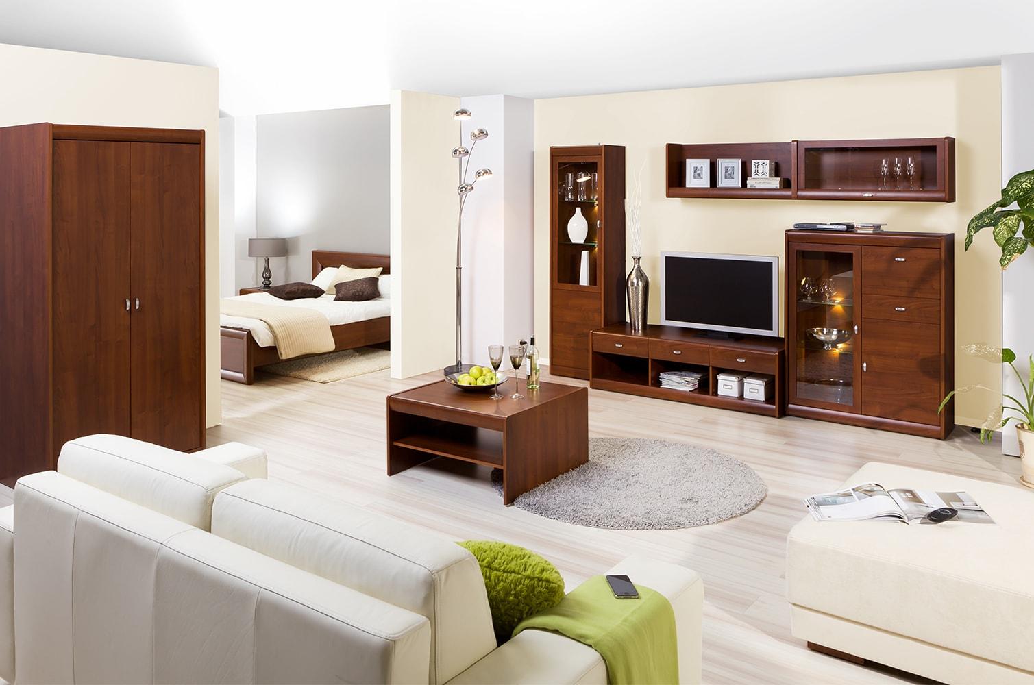 Szafka wisząca Dover 03 wiśnia primavera - aranżacja