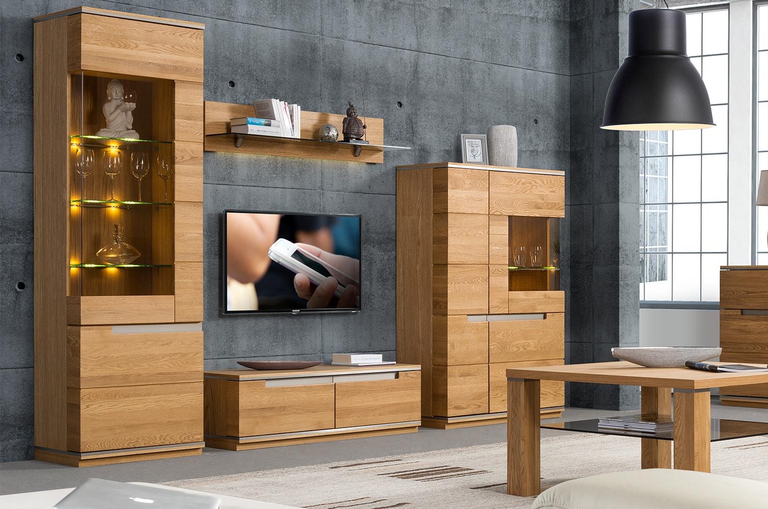 Półka wisząca do salonu