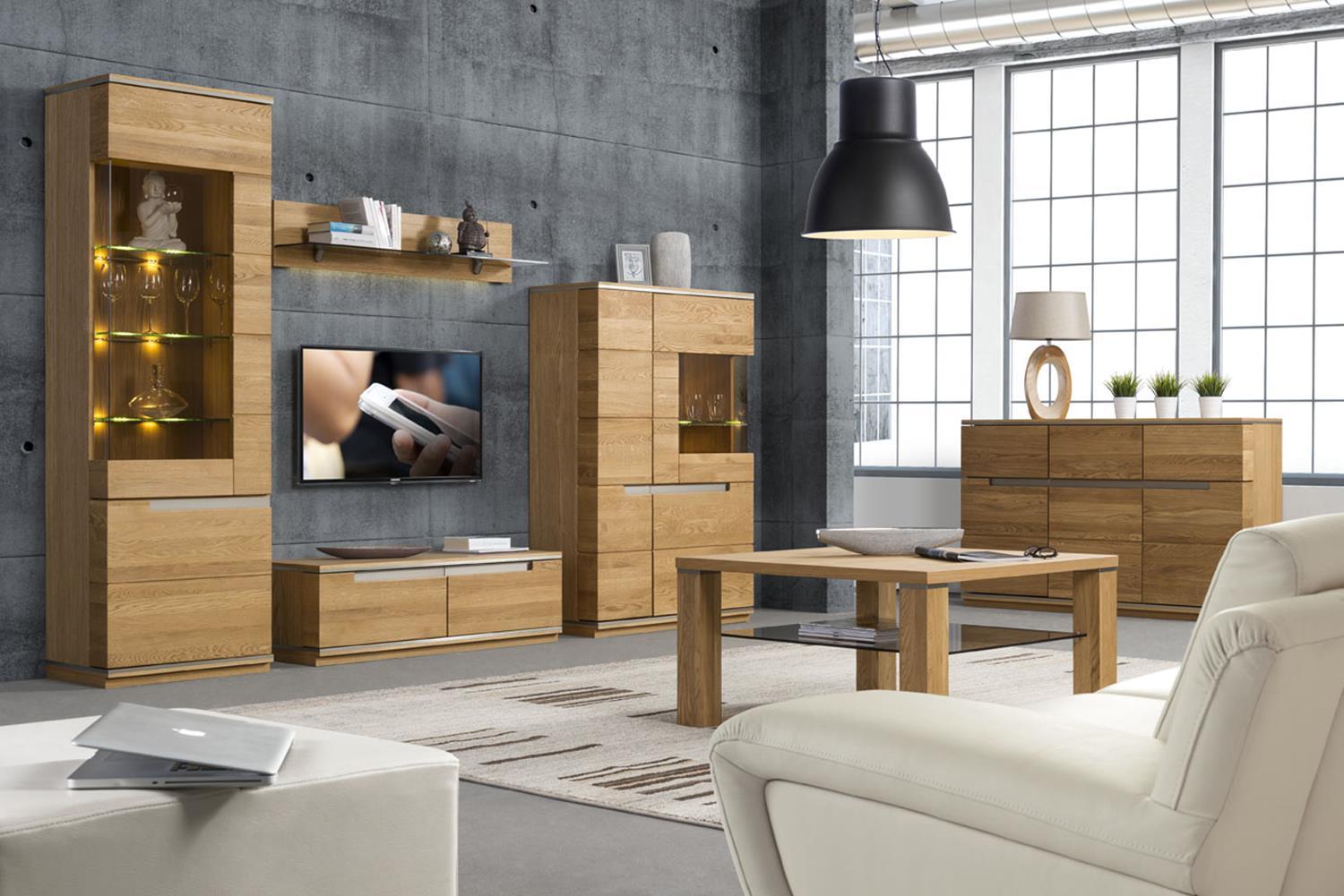 Niska witryna do salonu