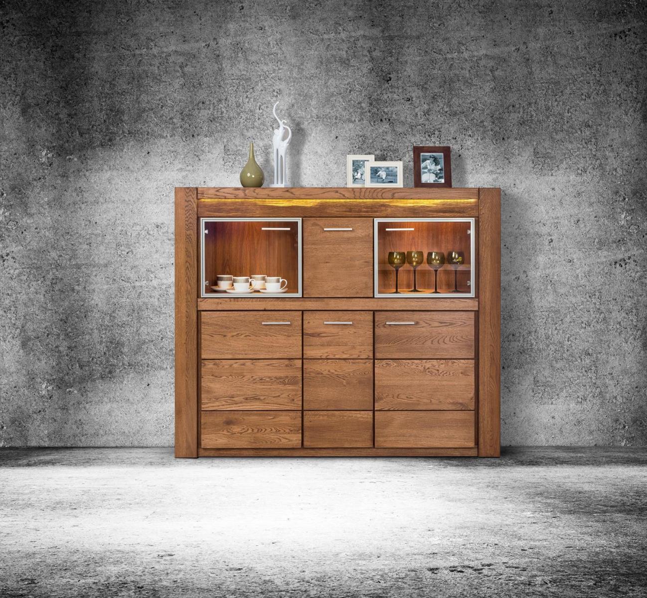 Velvet 48 komoda z drewna dębowego