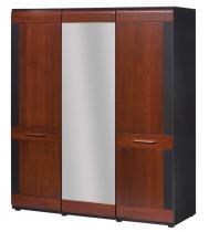 Szafa Vievien 73 3-drzwiowa z lustrem 165x59x210cm
