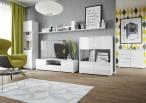 Biała szafka do przedpokoju 70x101cm Selene 19 biały połysk