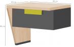Szafka nocna 43x41x40 Wow 12 prawostronna