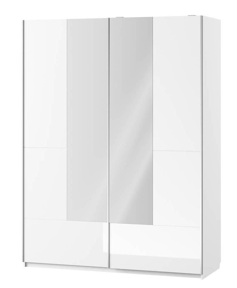 Duża szafa z podwójnymi drzwiczkami Selene 30 - wysoki połysk