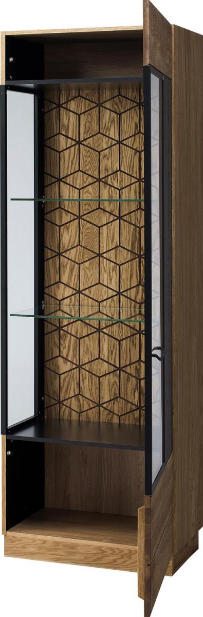 Mosaic 11 witryna ze szklanymi półkami nowowczesna