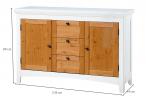 Komoda do salonu 134x89 Avignon 49 lite drewno