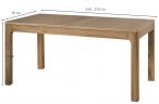 Stół do jadalni 160x90 Locarno 40 rozkładany dąb