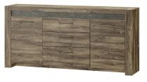 Komoda do salonu 178cm Belveder 46 dąb stirling