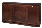 Masywna komoda Grenada 47 olchowa w odcieniu czereśni 170x43x88