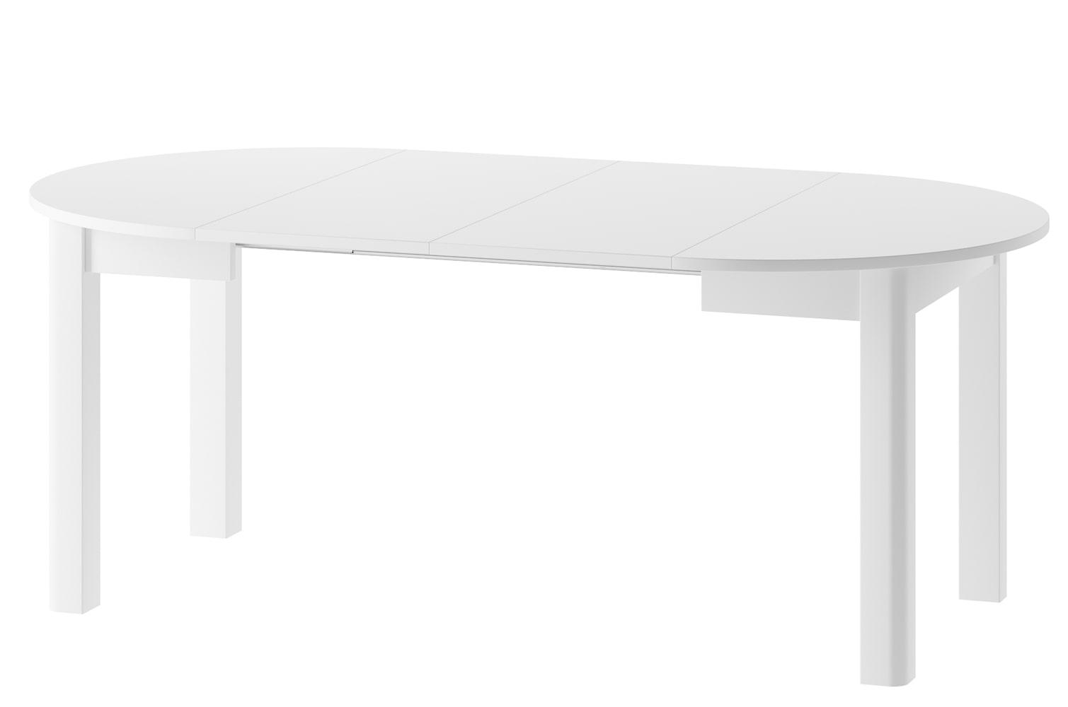 owalny stół do salonu