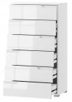 Komoda z szufladami 65 cm Selene 3 dąb sonoma