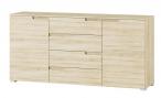 Komoda do salonu 166cm Selene 8 dąb sonoma