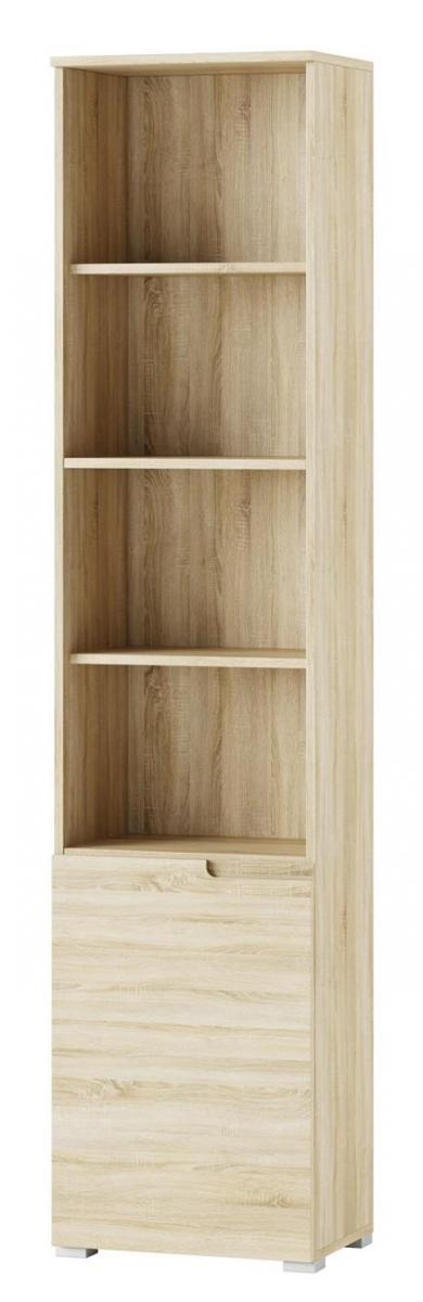 Wysoki regał dąb sonoma