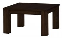 Stolik kawowy do salonu 85x85cm Velvet 42 dąb czarny