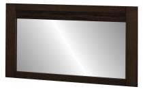 Lustro ścienne do salonu 139 cm Velvet 80 dąb czarny