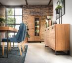 Komoda w stylu industrialnym Pratto 45 dąb rustical