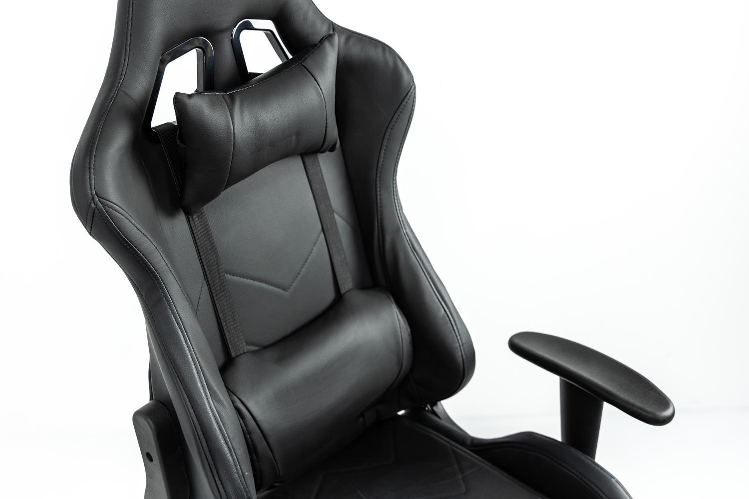 zbliżenie na poduszki fotela gamingowego Renton