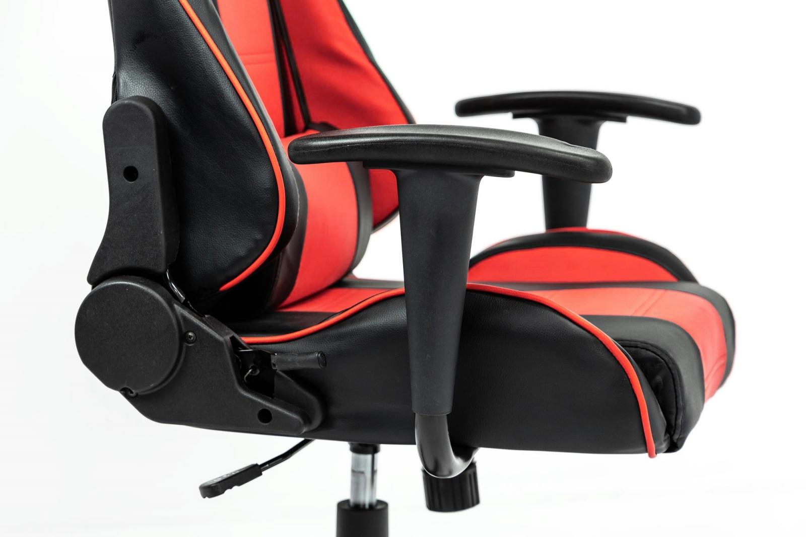 Podłokietniki wygodnego fotela dla gracza Auriol