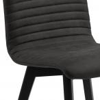 Actona Arosa anthracite krzesło do salonu