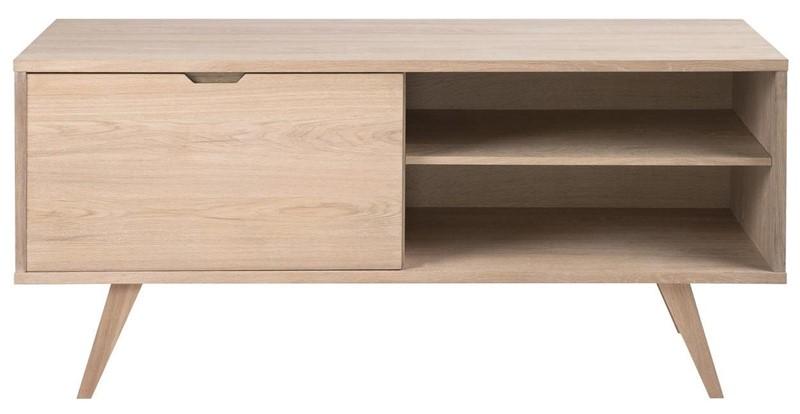 Nowoczesna komoda A-line w naturalnym kolorze drewna