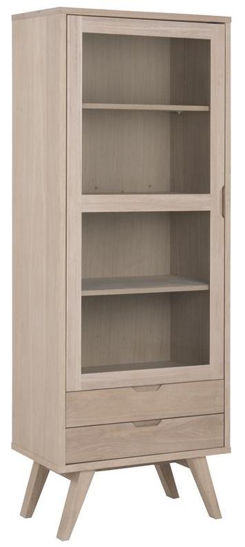 witryna z drewna dębowego