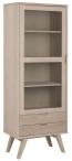 Actona A-Line witryna do salonu drewniana 190x72x42 naturalna