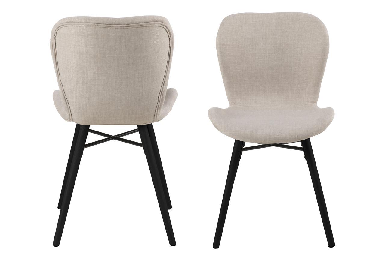 beżowe krzesło Actona Batilda