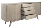 Actona niska komoda Marte z szufladami 180x44x84 cm
