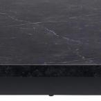 Actona Amble stół do salonu czarny 160x90x74 marmur