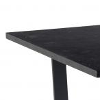 Actona Amble stół do salonu czarny 160x90x74 marmur