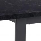 Actona Amble stół do salonu czarny 160x90x74 marmur