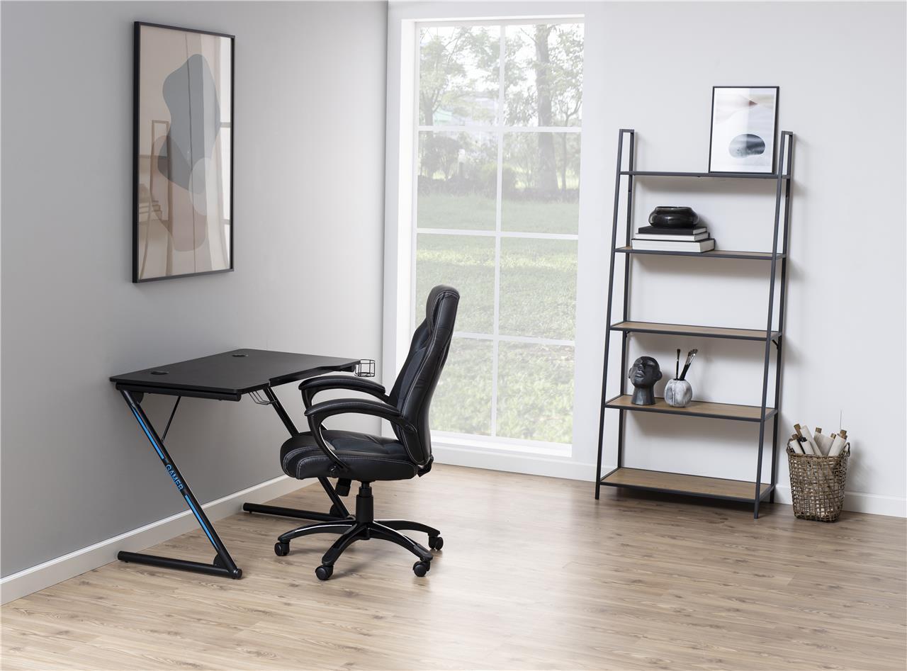 biurko gamingowe czarne Actona