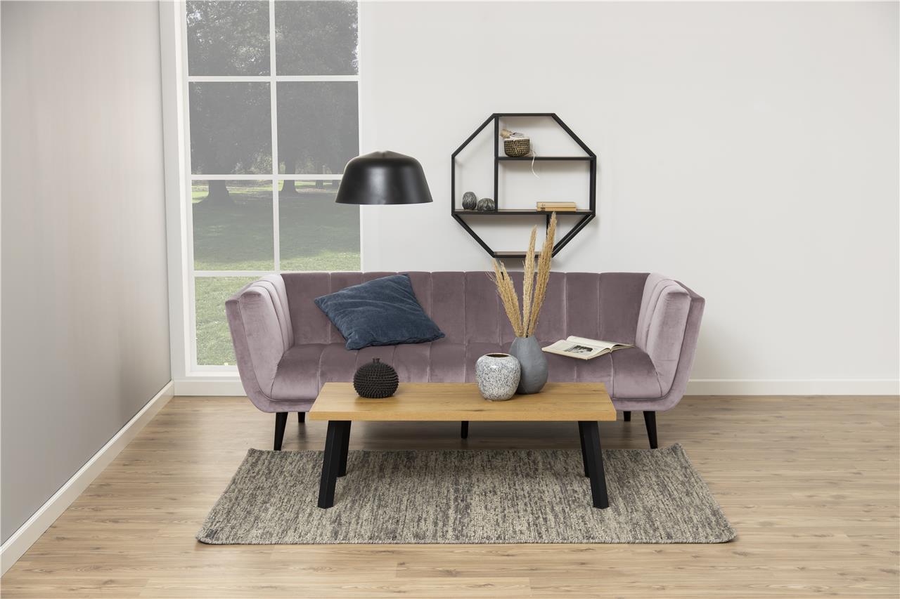 różowa sofa do salonu