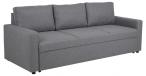 Sacramento sofa rozkładana 219x84 Malmo jasnoszara tapicerka