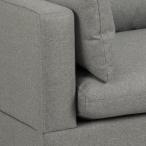 Skandynawska szara sofa na nóżkach Sunderland Actona 199cm